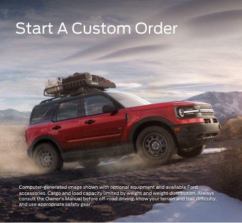 Start a custom order | Royal Oak Ford in Royal Oak MI