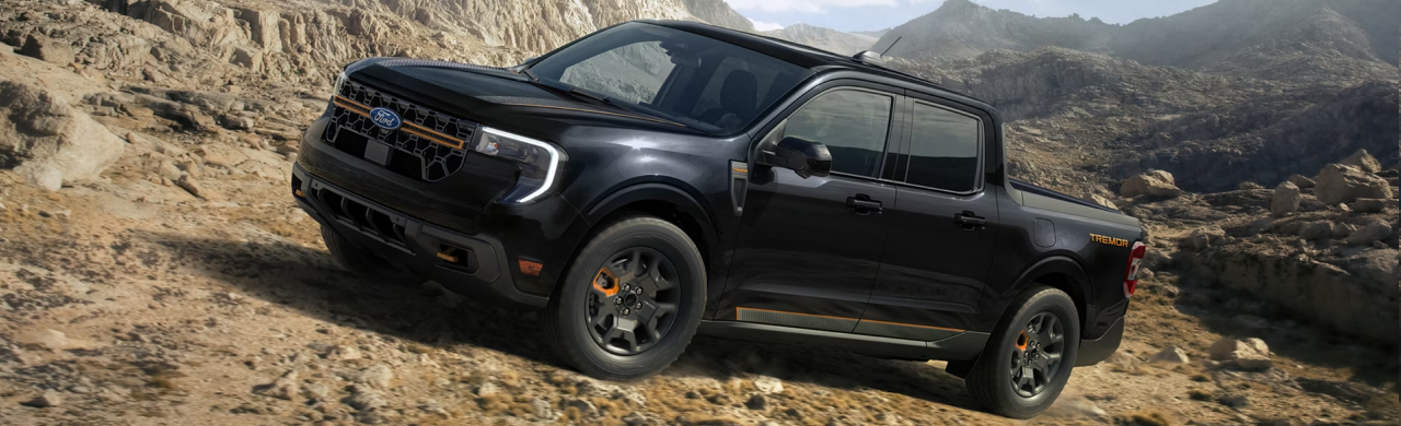 Ford Maverick showcased.