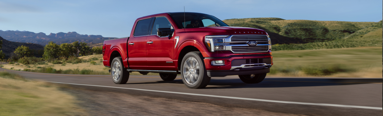 Ford F-150 showcased.