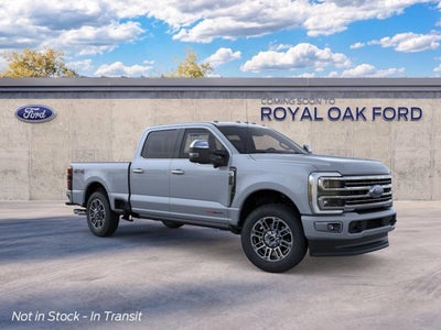2026 Ford Super Duty F-350 SRW Platinum