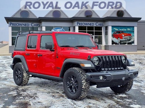 2022 Jeep Wrangler Unlimited Willys