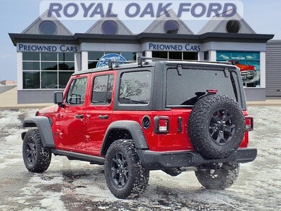 2022 Jeep Wrangler Unlimited Willys