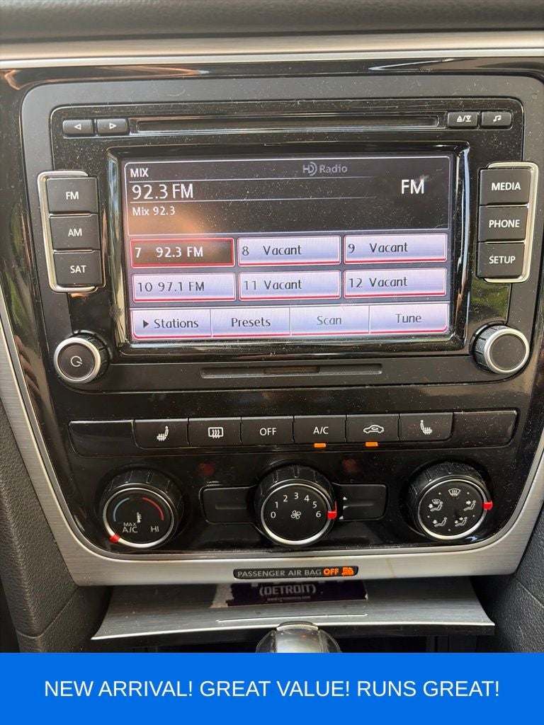 2013 Volkswagen Passat 2.5 SE