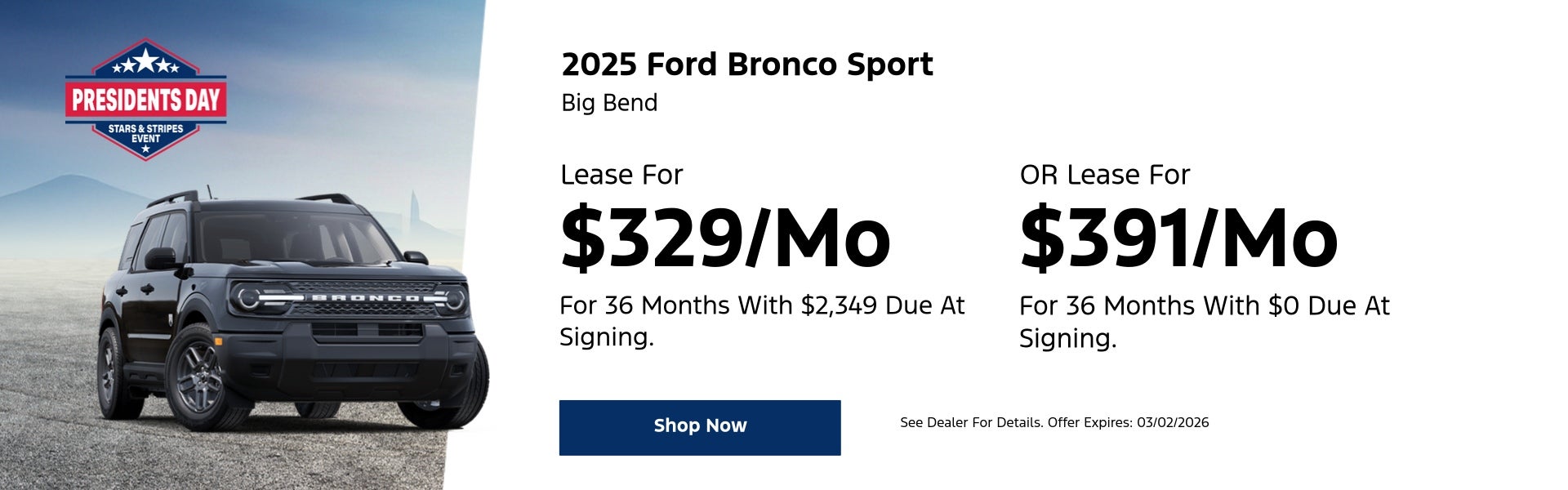 Ford Bronco Sport Big Bend